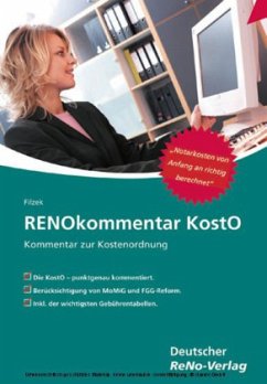 Cover RENOKommentar KostO