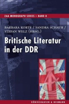 Cover Britische Literatur in der DDR