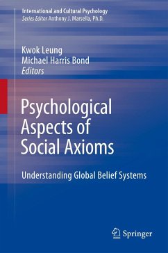 Psychological Aspects of Social Axioms - Leung, Kwok / Bond, Michael Harris (eds.)