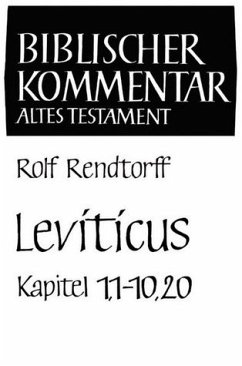 Leviticus 1, 1 - 17