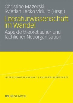 Literaturwissenschaft im Wandel