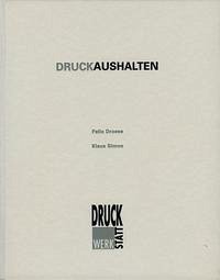Druckaushalten - Dieterich, Gerd; Droese, Felix; Simon, Klaus