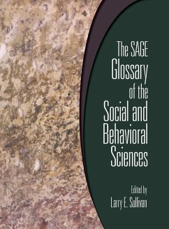 The SAGE Glossary of the Social and Behavioral Sciences - Sullivan, Larry E.