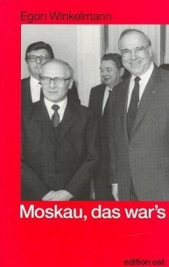 Moskau, das war's - Winkelmann, Egon