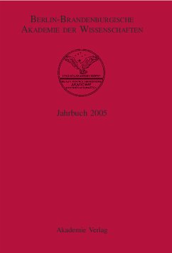 Berlin-Brandenburgische Akademie der Wissenschaften - Berlin-Brandenburgische Akademie der Wissenschaften (Hrsg.)