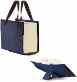 LexSkin tragbarer Umschlag für Loseblattwerke marine-blau, Buchhüllen-Tasche m. Buchstütze LexSkin tragbarer Umschlag für Loseblattwerke marine-blau, Buchhüllen-Tasche m. Buchstütze