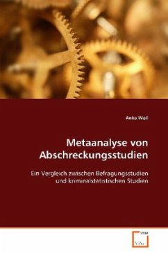 Metaanalyse von Abschreckungsstudien - Woll, Anke