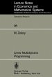 Linear Multiobjective Programming - Bild 1