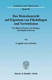 Das Menschenrecht auf Eigentum von Flüchtlingen und Vertriebenen