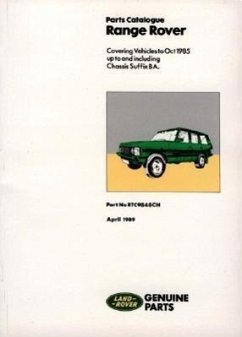 Range Rover Off Parts Catalog - Brooklands Books Ltd