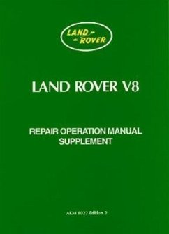 Land Rover V8 Wsm/Suppl Ed. 2 - Brooklands Books Ltd