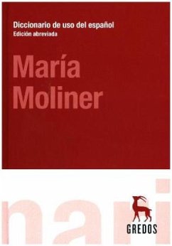 Diccionario del USO del Espanol. Edicion Abreviada - Moliner, Maria