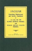 Jaguar Xk120 3.5 Litre SS Owner Hdbk
