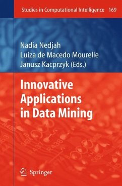 Innovative Applications in Data Mining - Nedjah, Nadia / Mourelle, Luiza de Macedo / Kacprzyk, Janusz (eds.)