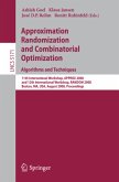 Approximation, Randomization and Combinatorial Optimization. Algorithms and Techniques