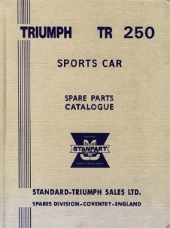 Triumph TR250 Us Parts Catalog - Brooklands Books Ltd