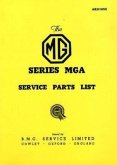 MG MGA 1500 Parts Catalog