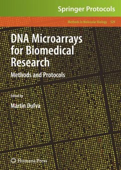 DNA Microarrays for Biomedical Research - Dufva, Martin (ed.)