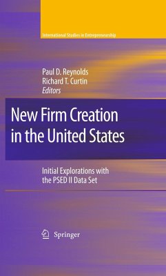 New Firm Creation in the United States - Reynolds, Paul D. / Curtin, Richard T. (ed.)