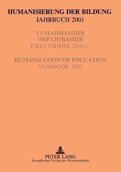 Cover Humanisierung der Bildung- Jahrbuch 2001