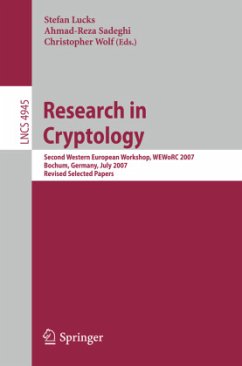 Research in Cryptology - Lucks, Stefan / Sadeghi, Ahmad-Reza / Wolf, Christopher (eds.)