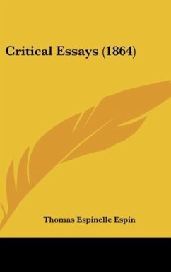 Critical Essays (1864) - Espin, Thomas Espinelle