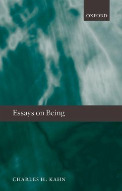 Essays on Being - Kahn, Charles H