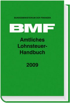 Cover Amtliches Lohnsteuer-Handbuch 2009