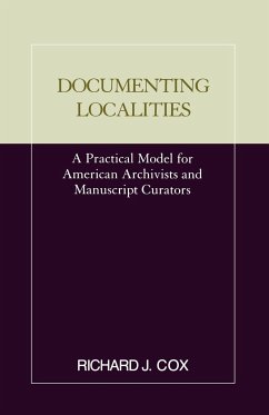Documenting Localities - Cox, Richard J.