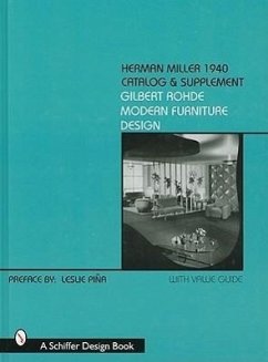 Herman Miller 1940 Catalog & Supplement: Gilbert Rohde Modern Furniture Design - Piña, Leslie