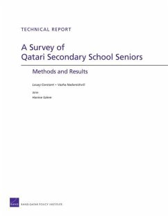 A Survey of Qatari Secondary School Seniors: Methods and Results - Constant, Louay; Nadareishvili, Vazha