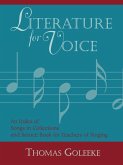 Literature for Voice