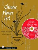 Chinese Flower Art Line Drawings with CD