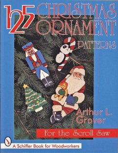 125 Christmas Ornament Patterns for the Scroll Saw - Grover, Arthur L.