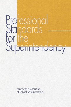 Cover Professional Standards for the Superintendency