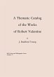 Thematic Catalog of the Works of Robert... - Bild 1