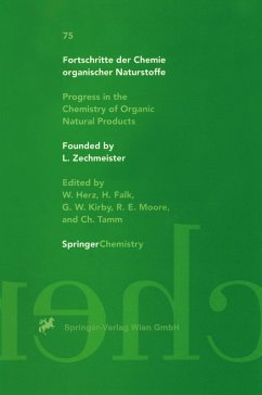 Cover Fortschritte der Chemie organischer Naturstoffe / Progress in the Chemistry of Organic Natural Products