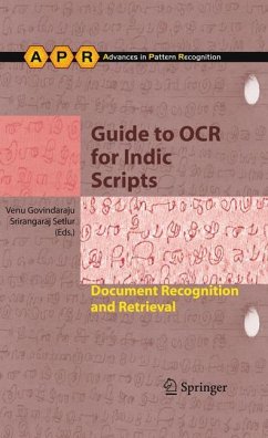 Guide to OCR for Indic Scripts - Govindaraju, Venu / Setlur, Srirangaraj (eds.)