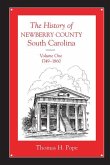 The History of Newberry County, South Carolina