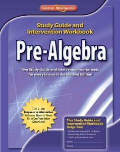 Pre-Algebra, Study Guide & Intervention Workbook - McGraw Hill