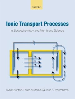 Ionic Transport Processes: In Electrochemistry and Membrane Science - Kontturi, Kyösti; Murtomäki, Lasse; Manzanares, José A.