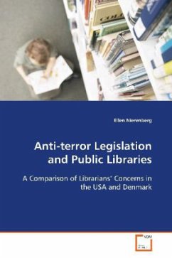 Anti-terror Legislation and Public Libraries - Nierenberg, Ellen