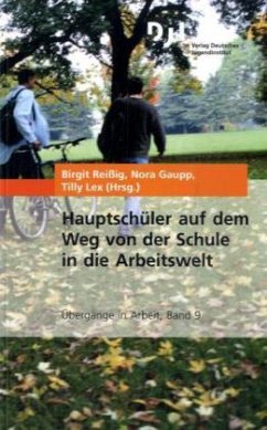 Hauptschüler auf dem Weg von der Schule in die Arbeitswelt