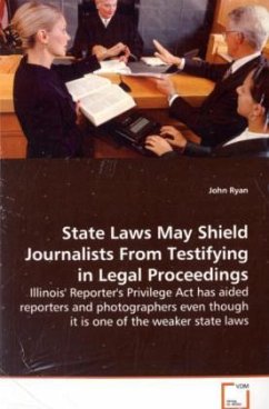 State Laws May Shield Journalists From Testifying inLegal Proceedings - ryan, john