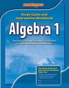 Algebra 1 Study Guide and Intervention Workbook - Mcgraw-Hill Education