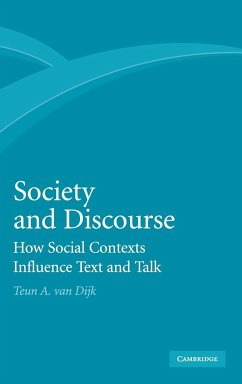 Society and Discourse - Dijk, Teun A. Van