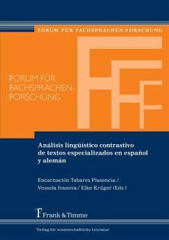Análisis lingüístico contrastivo de textos especializados en español y alemán