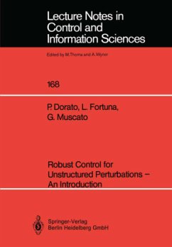 Robust Control for Unstructured Perturbations ¿ An Introduction - Dorato, Peter;Fortuna, Luigi;Muscato, G.