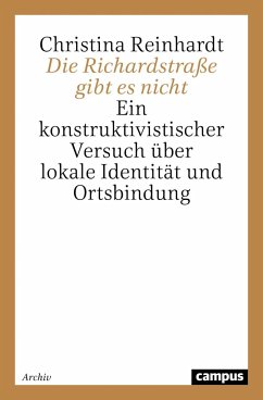 Die Richardstraße gibt es nicht - Reinhardt, Christina