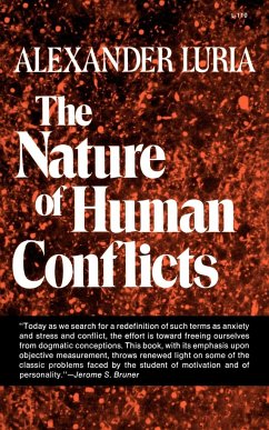 The Nature of Human Conflicts - Luria, A. R.; Luria, Alexander R.